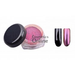 Pigment mirror cameleon effect 2gr pentru Gel UV sau Acril, NADP007MM Cristal Pink Magenta